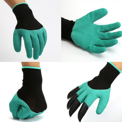 A Pair Latex Gloves ABS Gloves for Digging and Planting,The Right One with Claws - Garden Hand Tools by PMC Jewellery | Online Shopping South Africa | PMC Jewellery