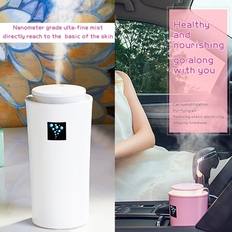 Small-3 2W Humidifier Moisture Meter Moisturizing Instrument with LED Night Light, Water Tank Capacity: 260ml(White) - Air Purifiers & Accessories by PMC TechLife | Online Shopping South Africa | PMC TechLife | Buy Now Pay Later Mobicred