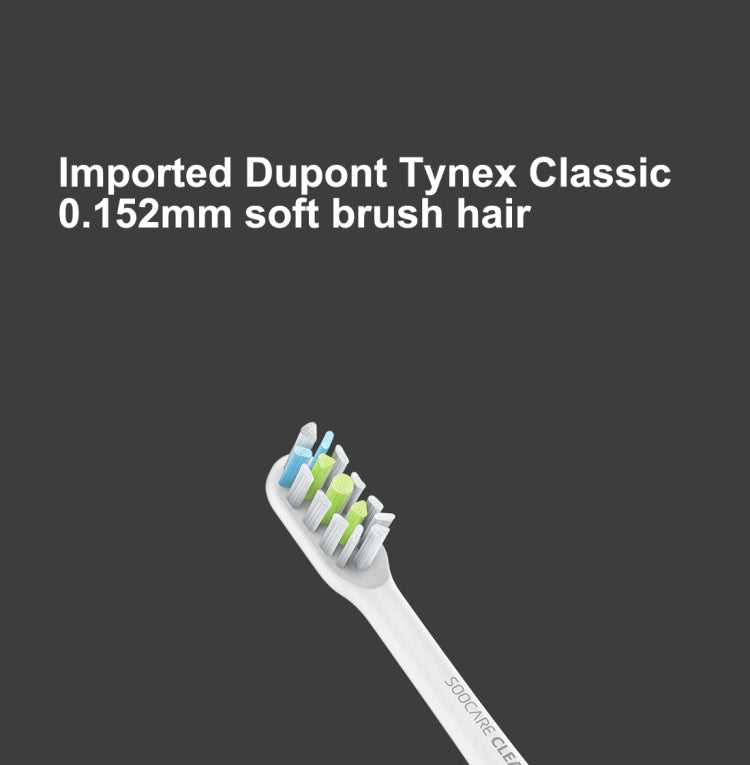 2 PCS Original Xiaomi Youpin General Cleaning Replacement Brush Heads for Xiaomi Soocare Sonic Electric Toothbrush (HC7711W)(White) - Replacement Brush Heads by Xiaomi | Online Shopping South Africa | PMC Jewellery | Buy Now Pay Later Mobicred