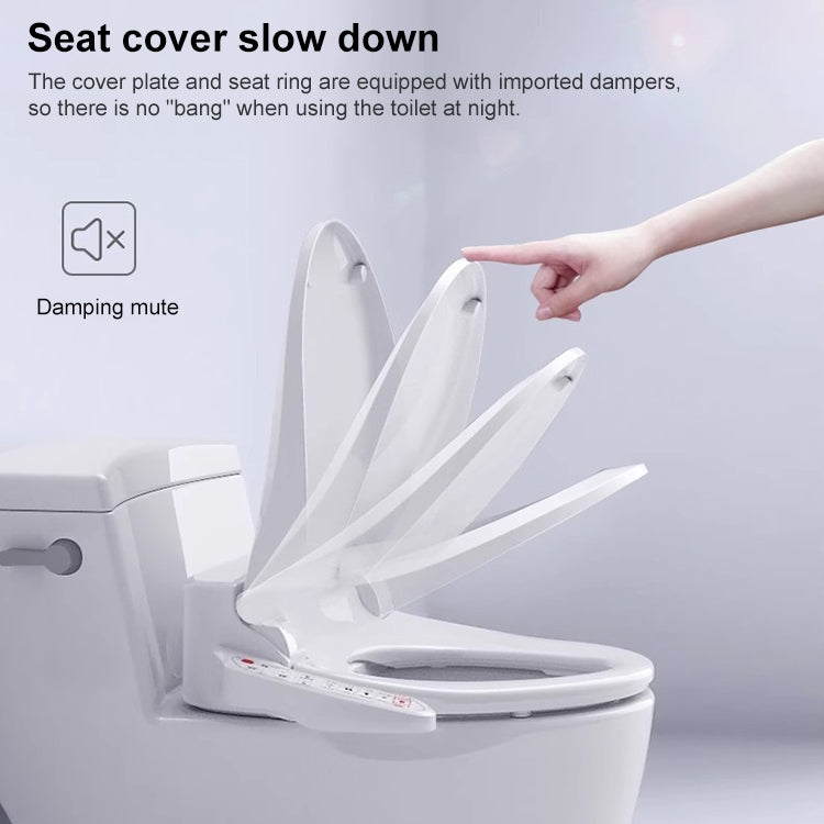 ZMJH 51cm Household Bathroom Button Automatic Cleaning Heating Intelligent Bidet Toilet Cover, Standard Version - Smart Kitchen and Toilet by PMC Jewellery | Online Shopping South Africa | PMC Jewellery | Buy Now Pay Later Mobicred