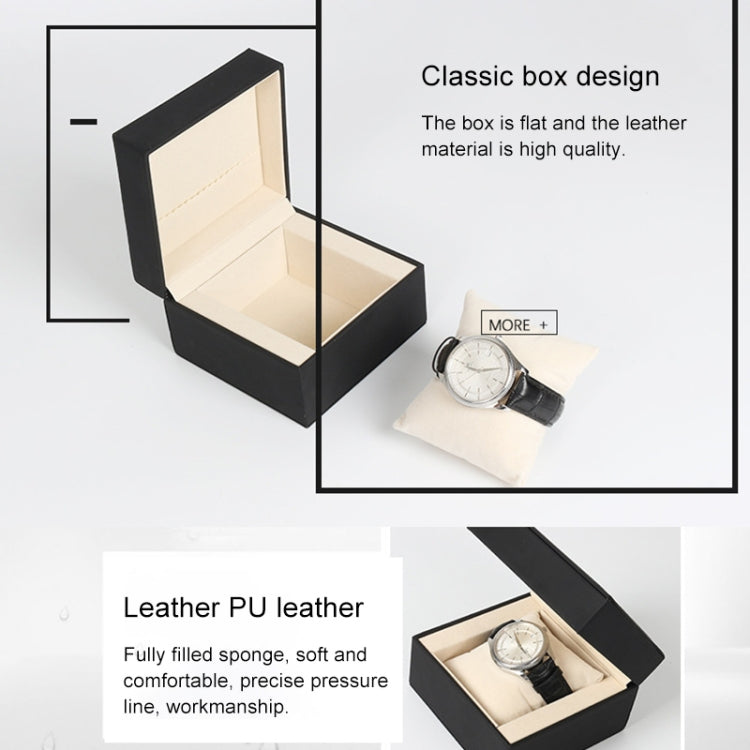 SBH002 PU Wrist Watch Storage Box Protective Case, Size: L - free shipping - PMC TechLife - Order now!
