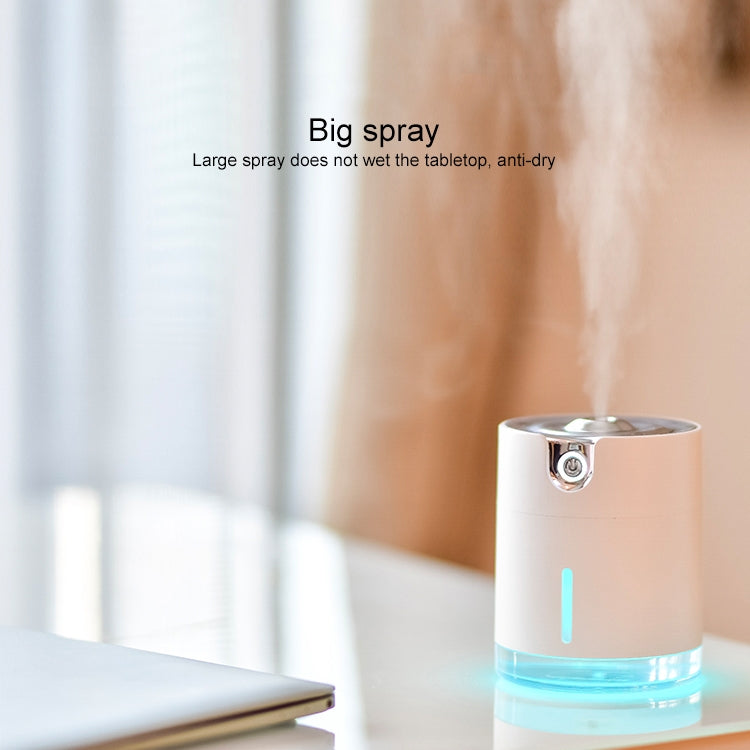 WT-H16 USB Charging Water Pattern Atomizing Humidifier with Colorful Night Lights, Water Tank Capacity: 300mL (Pink) - free shipping - PMC TechLife - Order now!