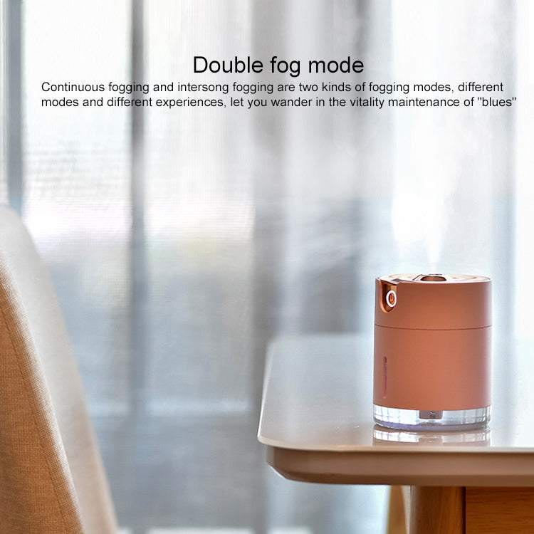 WT-H16 USB Charging Water Pattern Atomizing Humidifier with Colorful Night Lights, Water Tank Capacity: 300mL (White) - free shipping - PMC TechLife - Order now!