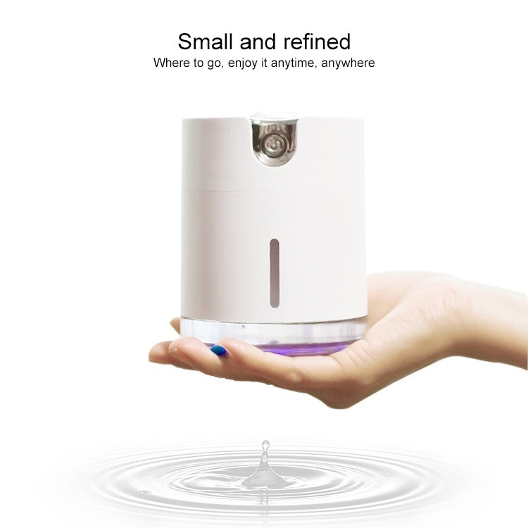 WT-H16 USB Charging Water Pattern Atomizing Humidifier with Colorful Night Lights, Water Tank Capacity: 300mL (White) - free shipping - PMC TechLife - Order now!