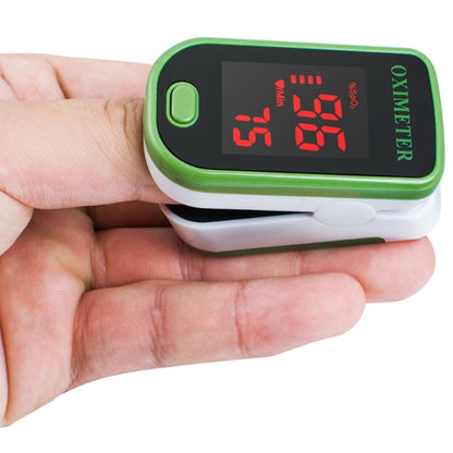 Finger Pulse Oximete LED HD Display Portable Oximeter Equipment Blood Oxygen Monitor Pulse Oximeter(Green) - Finger Pulse Oximeter by PMC Jewellery | Online Shopping South Africa | PMC Jewellery | Buy Now Pay Later Mobicred