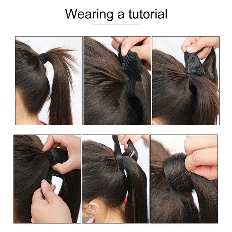 6# Invisible Seamless Bandage-style  Wig Long Straight Hair Wig Ponytail - free shipping - PMC TechLife - Order now!