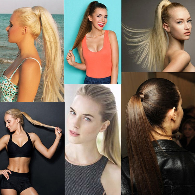 16# Invisible Seamless Bandage-style  Wig Long Straight Hair Wig Ponytail - free shipping - PMC TechLife - Order now!