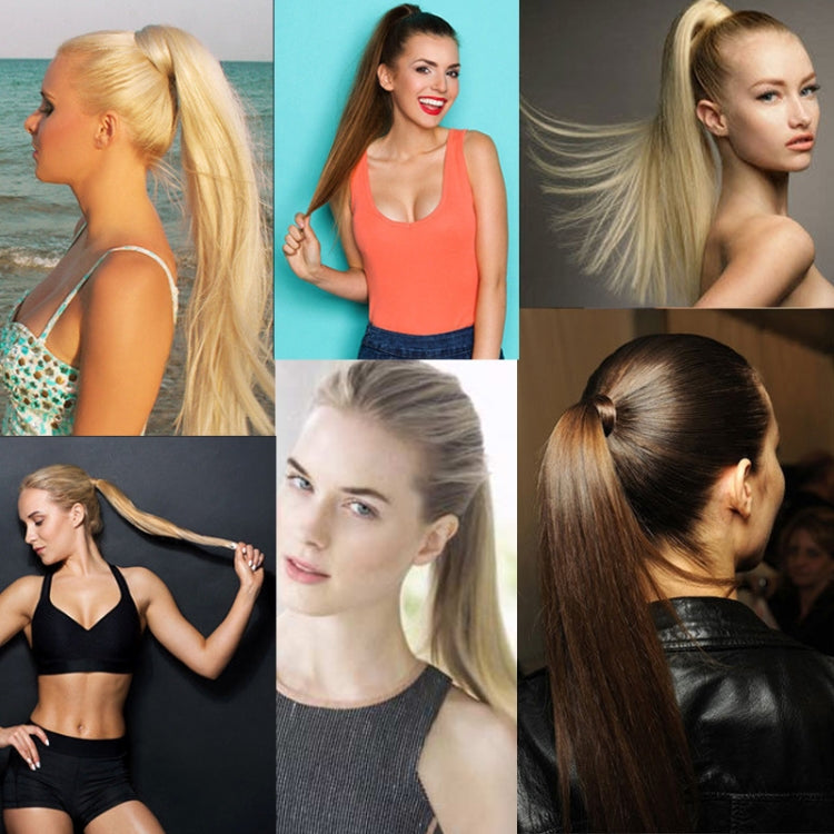 27# Invisible Seamless Bandage-style  Wig Long Straight Hair Wig Ponytail - free shipping - PMC TechLife - Order now!