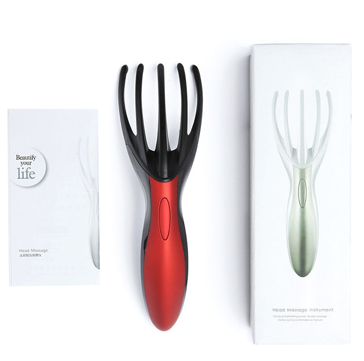 Mini Portable Rechargeable Multifunctional Head Massager Massage Comb (White) - free shipping - PMC TechLife - Order now!