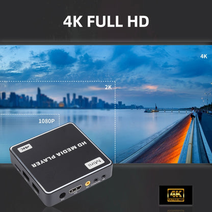 X5 UHD 4K Android 4.4.2 Media Player TV Box with Remote Control, RK3229 Quad Core up to 1.5GHz, RAM: 1GB, ROM: 8GB, Support WiFi, USB, HD Media Interface, TF Card, US Plug - Multimedia Player by PMC Jewellery | Online Shopping South Africa | PMC Jewellery | Buy Now Pay Later Mobicred