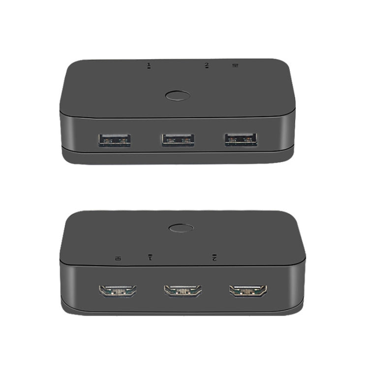 2x1 4Kx2K HDMI / USB / KVM Switch - Switch by PMC TechLife | Online Shopping South Africa | PMC TechLife