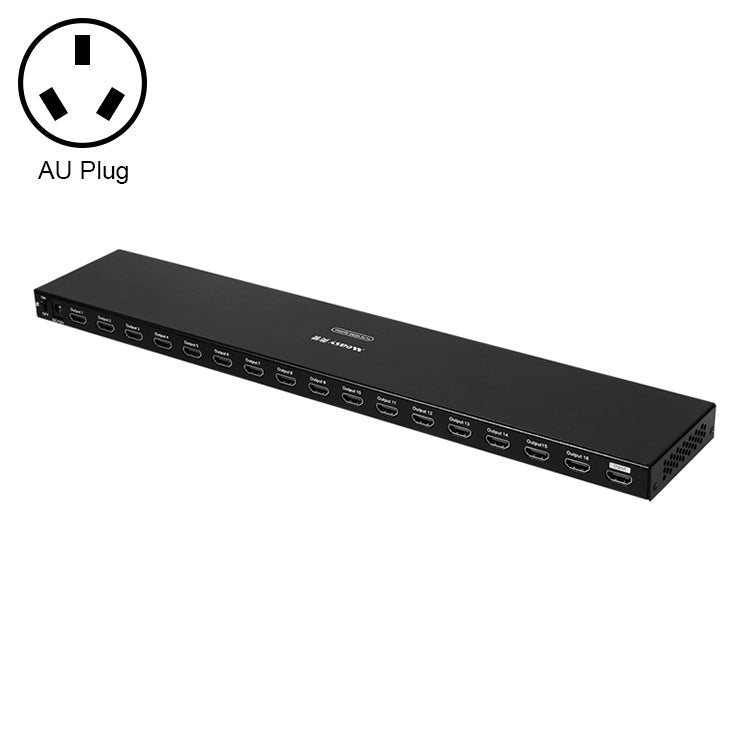 Measy SPH116 1 to 16 4K HDMI 1080P Simultaneous Display Splitter(AU Plug) - free shipping - PMC Jewellery - Order now!