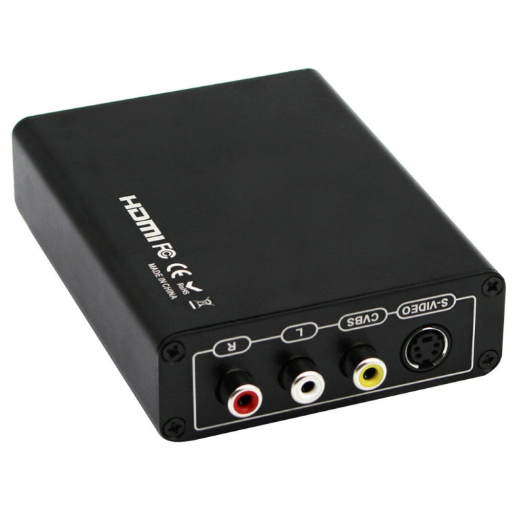 HDMI to Composite / AV S-Video Converter RCA CVBS/L/R Video Converter Adapter, US Plug - Converter by PMC Jewellery | Online Shopping South Africa | PMC Jewellery | Buy Now Pay Later Mobicred