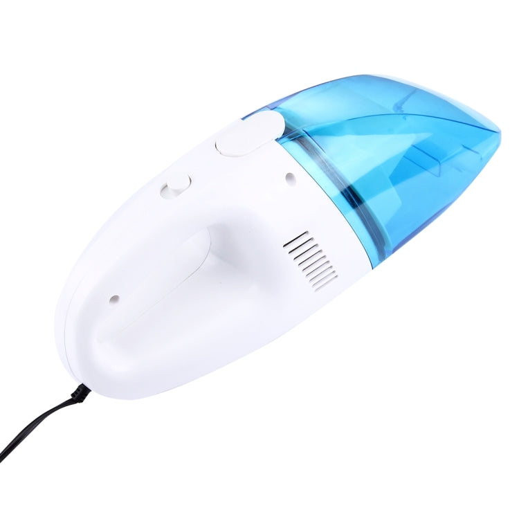 12V 60W Wet And Dry Car Vacuum Cleaner(Blue) - Vacuum Cleaner by PMC TechLife | Online Shopping South Africa | PMC TechLife | Buy Now Pay Later Mobicred