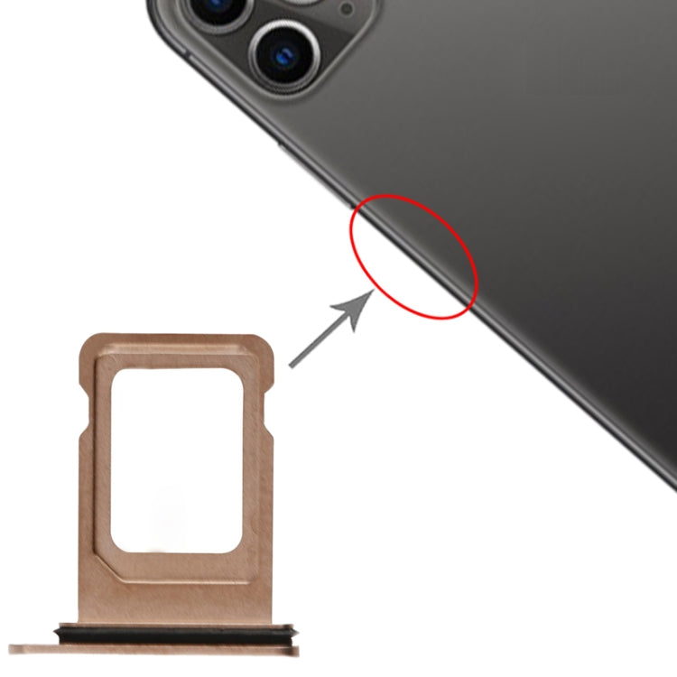 SIM Card Tray + SIM Card Tray for iPhone 11 Pro Max / 11 Pro(Gold) - Others by PMc TechLife | Online Shopping South Africa | PMc TechLife | Buy Now Pay Later Mobicred