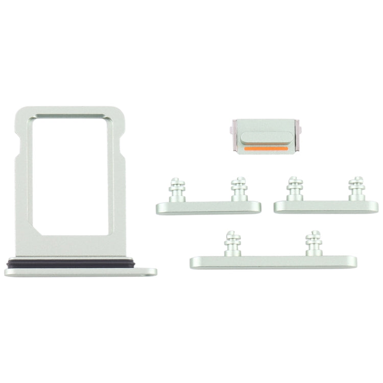 SIM Card Tray + Side Keys for iPhone 12 Mini(Green) - Metal Parts by PMc TechLife | Online Shopping South Africa | PMc TechLife | Buy Now Pay Later Mobicred