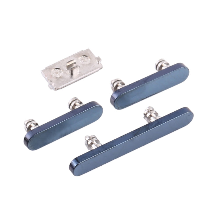 Power Button and Volume Control Button for iPhone 12 Pro Max(Blue) - Side Key & Card Tray by PMc TechLife | Online Shopping South Africa | PMc TechLife | Buy Now Pay Later Mobicred