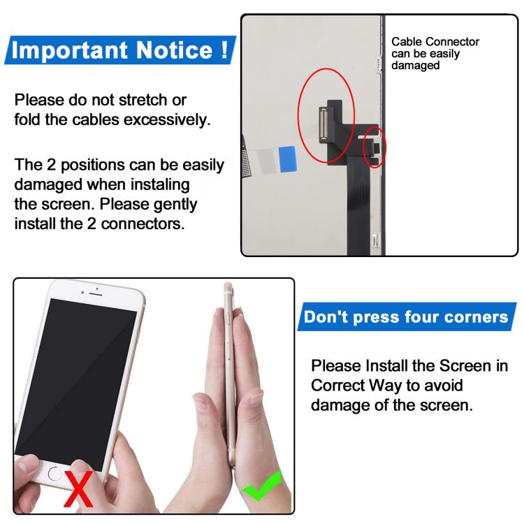 JK incell LCD Screen For iPhone 15 Plus - free shipping - PMc TechLife - Order now!