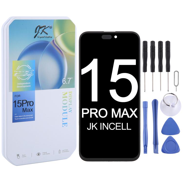 JK incell LCD Screen For iPhone 15 Pro Max - free shipping - PMc TechLife - Order now!