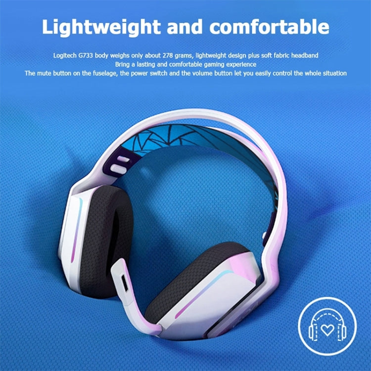 Logitech G733 LIGHT SPEED Wireless RGB Gaming Headset (Black) - free shipping - PMC TechLife - Order now!