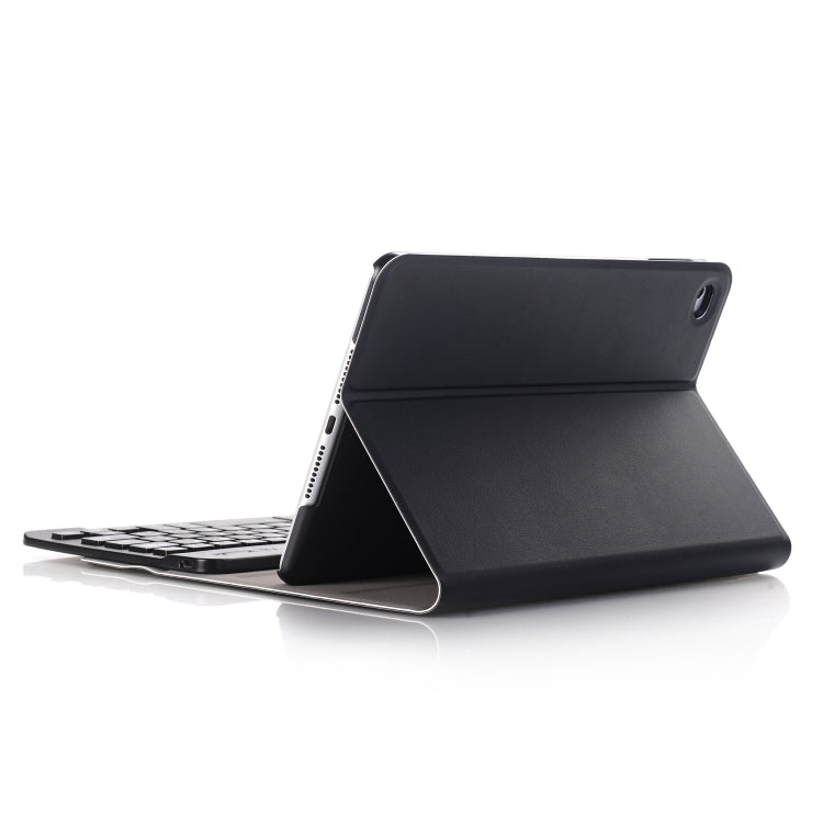 A05 Bluetooth 3.0 Ultra-thin ABS Detachable Bluetooth Keyboard Leather Tablet Case for iPad mini 5, with Holder(Black) - For iPad mini by PMC TechLife | Online Shopping South Africa | PMC TechLife