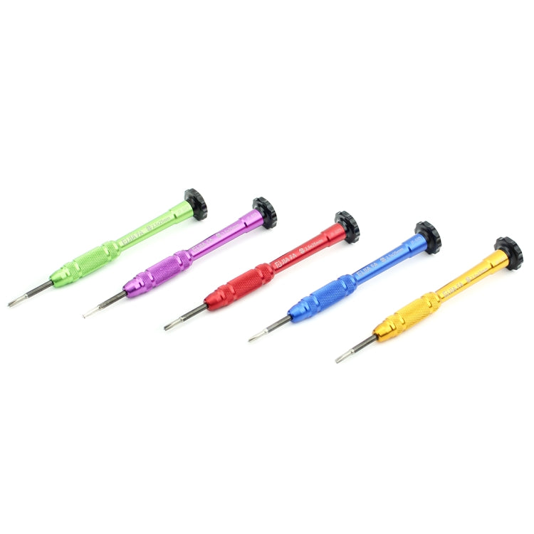 JIAFA JF-609-2.5 Hollow Cross Tip 2.5 Middle Bezel Repair Screwdriver(Red) - free shipping - PMC TechLife - Order now!
