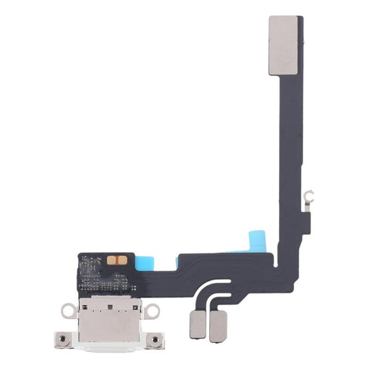 For iPhone 16 Pro Charging Port Flex Cable (White) -  by PMC Jewellery | Online Shopping South Africa | PMC Jewellery | Buy Now Pay Later Mobicred