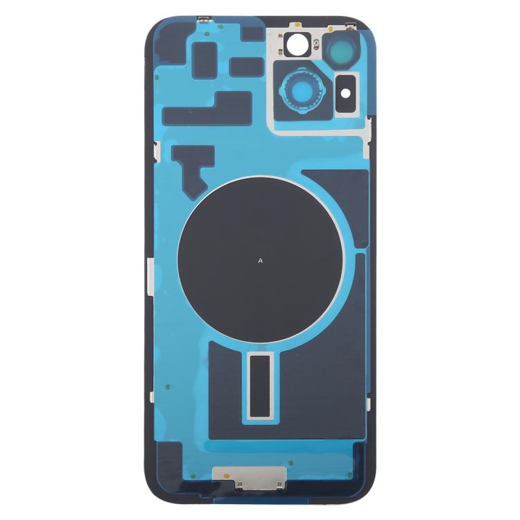 For iPhone 14 Plus China Version Battery Back Cover with Middle Frame(Yellow) - Back Cover by PMc TechLife | Online Shopping South Africa | PMc TechLife | Buy Now Pay Later Mobicred