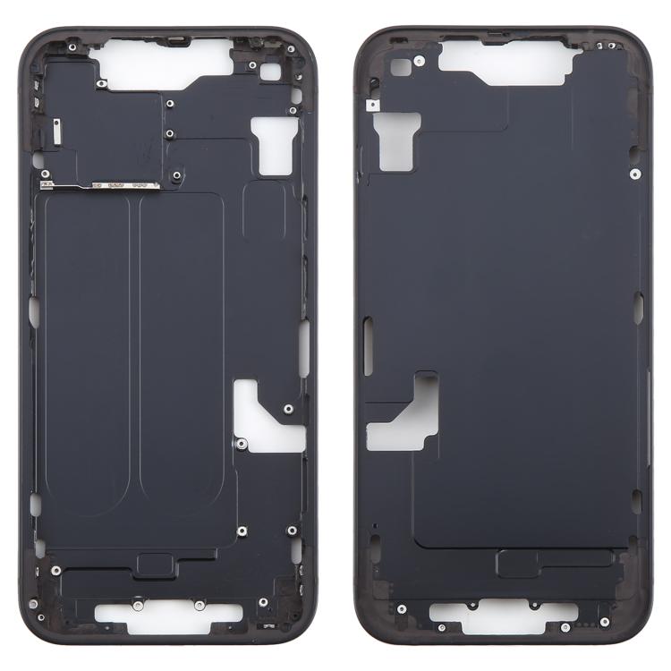 For iPhone 14 Middle Frame Bezel Plate (Black) - Others by PMc TechLife | Online Shopping South Africa | PMc TechLife | Buy Now Pay Later Mobicred