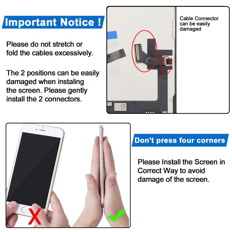 JK incell LCD Screen For iPhone 16e - free shipping - PMC TechLife - Order now!