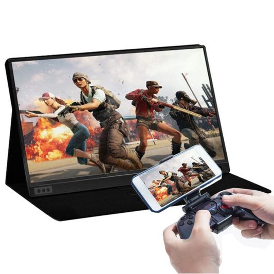 15.6 inch 1080P 178 Degree Wide Angle HD Portable Display Device for Desktop Computer / Game Console / Simultaneous Screen / PS4 / PS3 / XBox, with Mini HDMI & Micro USB & 2 USB-C / Type-C Interfaces - 15 inch Above by PMC Jewellery | Online Shopping South Africa | PMC Jewellery | Buy Now Pay Later Mobicred