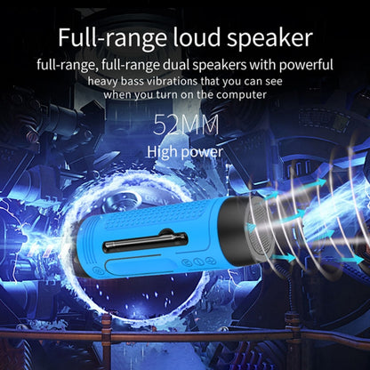 ZEALOT A2 Multifunctional Bass Wireless Bluetooth Speaker, Built-in Microphone, Support Bluetooth Call & AUX & TF Card & LED Lights (Red) - Desktop Speaker by ZEALOT | Online Shopping South Africa | PMC Jewellery | Buy Now Pay Later Mobicred