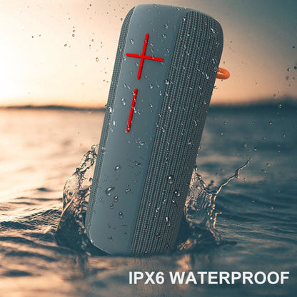 HOPESTAR P14 Pro Portable Outdoor Waterproof Wireless Bluetooth Speaker, Support Hands-free Call & U Disk & TF Card & 3.5mm AUX & FM (Red) - Desktop Speaker by HOPESTAR | Online Shopping South Africa | PMC Jewellery | Buy Now Pay Later Mobicred