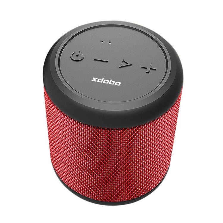 XDOBO Draco Mini IPX6 Waterproof Portable TWS Wireless Bluetooth Speaker Subwoofer (Red) - Desktop Speaker by XDOBO | Online Shopping South Africa | PMC Jewellery | Buy Now Pay Later Mobicred