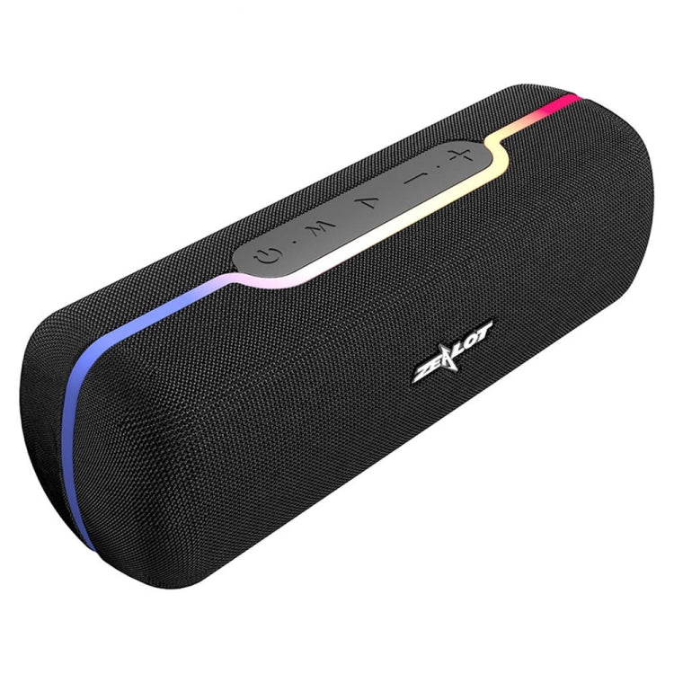 ZEALOT S55 Portable Stereo Bluetooth Speaker with Built-in Mic, Support Hands-Free Call & TF Card & AUX (Black) - free shipping - PMC Jewellery - Order now!