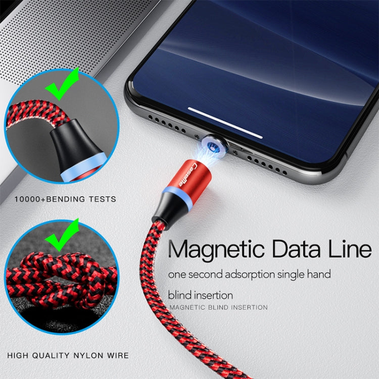 CaseMe Series 2 USB to 8 Pin Magnetic Charging Cable, Length: 1m (Dark Blue) - Charging Cable & Head by CaseMe | Online Shopping South Africa | PMC Jewellery | Buy Now Pay Later Mobicred