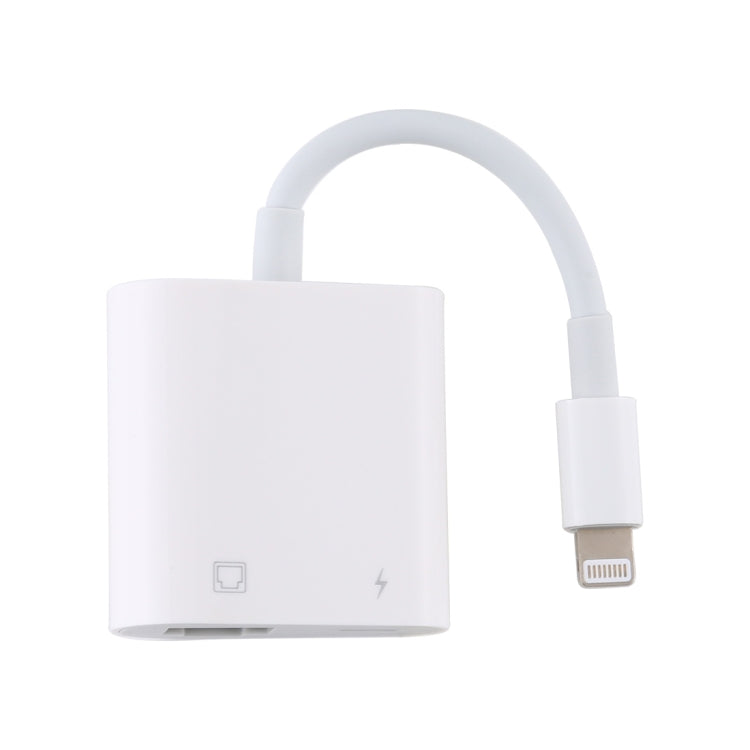 NK-1035 8 Pin to RJ45 Ethernet LAN Network Function Adapter - Converter & Adapter by PMC Jewellery | Online Shopping South Africa | PMC Jewellery | Buy Now Pay Later Mobicred