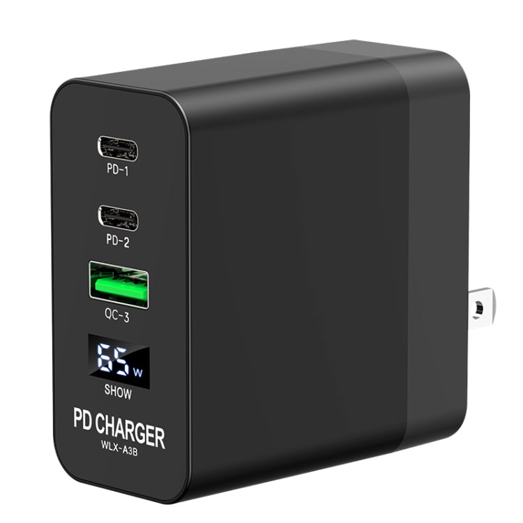 A3B 65W Output USB-C / Type-C x 2 + USB HUB PD Charger, US Plug - free shipping - PMC Jewellery - Order now!