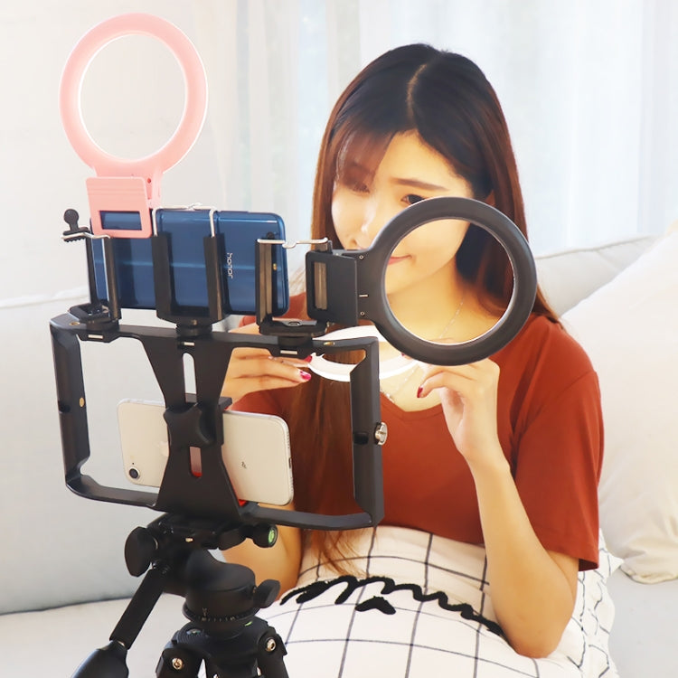 XJ18 LED Light Live Self-timer Flash Fill Light(Blue) - Selfie Light by PMC TechLife | Online Shopping South Africa | PMC TechLife | Buy Now Pay Later Mobicred