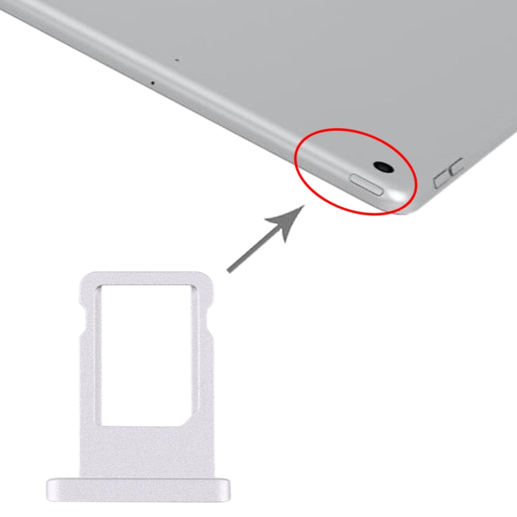 SIM Card Tray for iPad 10.2 inch / A2200 / A2198 / A2232 (Silver) - iPad Parts by PMC Jewellery | Online Shopping South Africa | PMC Jewellery | Buy Now Pay Later Mobicred