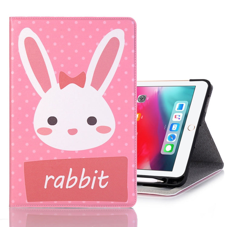 Rabbit Pattern Horizontal Flip Leather Case for iPad Air 11 2024 / iPad Pro 11 inch (2018),with Card Slots & Holder & Wallet & Photo Frame & Pen slot - iPad Pro 11 (2018) Cases by PMC Jewellery | Online Shopping South Africa | PMC Jewellery | Buy Now Pay Later Mobicred