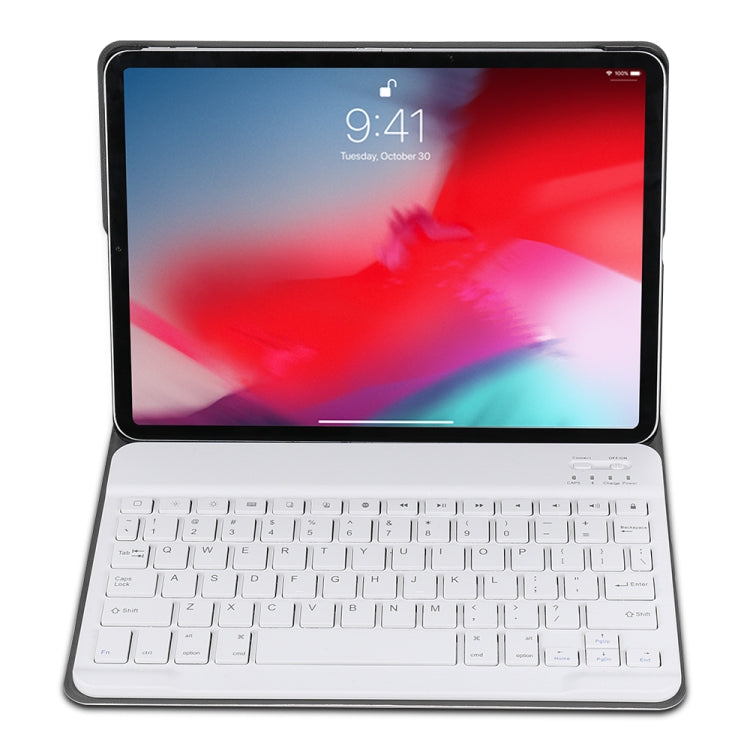Detachable Bluetooth Keyboard + Brushed Texture Horizontal Flip Leather Tablet Case with Holder for iPad Pro 11 inch (2018)(Gold) - For iPad Pro by PMC TechLife | Online Shopping South Africa | PMC TechLife