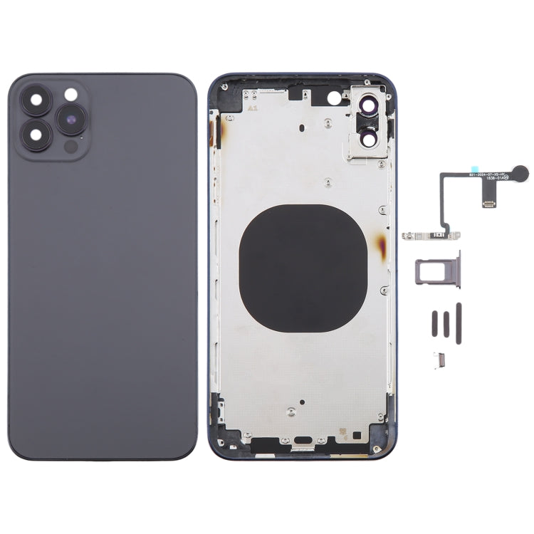 Back Cover with Appearance Imitation of iP14 Pro Max for iPhone XS Max(Black) - Back Cover by PMC Jewellery | Online Shopping South Africa | PMC Jewellery | Buy Now Pay Later Mobicred