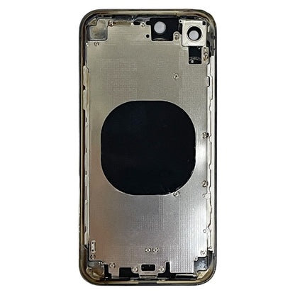 Back Cover with Appearance Imitation of iP15 Pro for iPhone XR(Titanium Gray) - Back Cover by PMC Jewellery | Online Shopping South Africa | PMC Jewellery | Buy Now Pay Later Mobicred