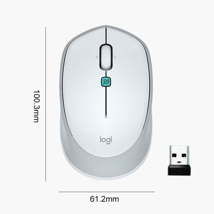 Logitech Voice M380 4 Buttons Smart Voice Input Wireless Mouse (Black) - Wireless Mice by Logitech | Online Shopping South Africa | PMC Jewellery | Buy Now Pay Later Mobicred