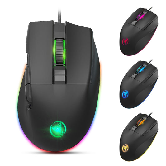 HXSJ A905 8-buttons 7200 DPI Programmable Wired Gaming Mouse, Cable Length: 1.6m - Wired Mice by HXSJ | Online Shopping South Africa | PMC Jewellery | Buy Now Pay Later Mobicred