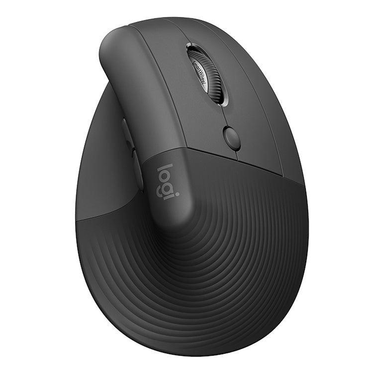 Logitech Lift Vertical 1000DPI 2.4GHz Ergonomic Wireless Bluetooth Dual Mode Mouse (Black) - Wireless Mice by Logitech | Online Shopping South Africa | PMC Jewellery | Buy Now Pay Later Mobicred