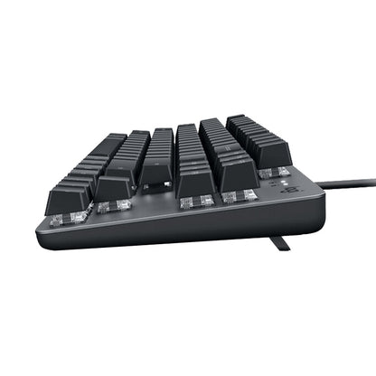 Logitech K835 Mini Mechanical Wired Keyboard, Red Shaft (Black) - Wired Keyboard by Logitech | Online Shopping South Africa | PMC Jewellery | Buy Now Pay Later Mobicred