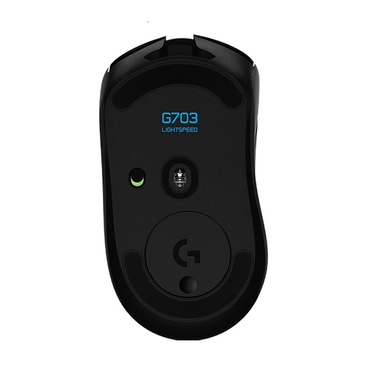 Logitech G703 LIGHTSPEED 16000 DPI 6 Programmable Buttons HERO 16K Sensor RGB Backlight Wireless Optical Gaming Mouse(Black) - free shipping - PMC TechLife - Order now!