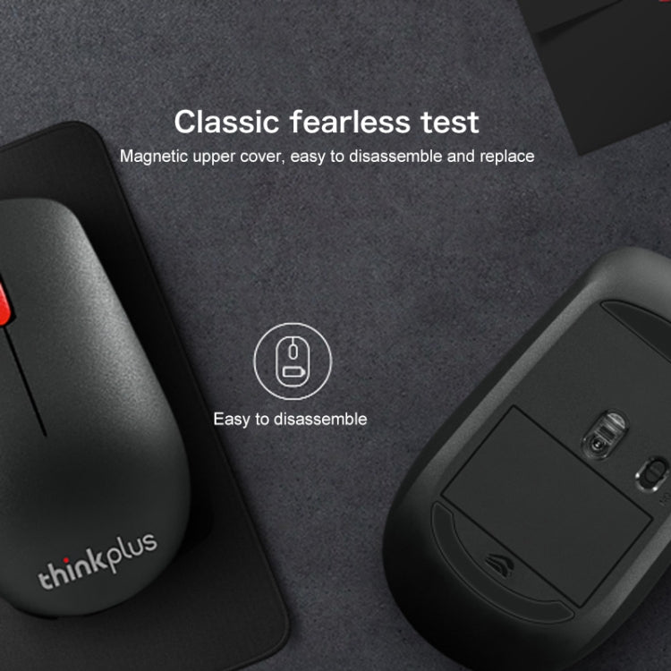 Lenovo thinkplus WL100 Classic Simple Wireless Mouse (Black) - free shipping - PMC Jewellery - Order now!